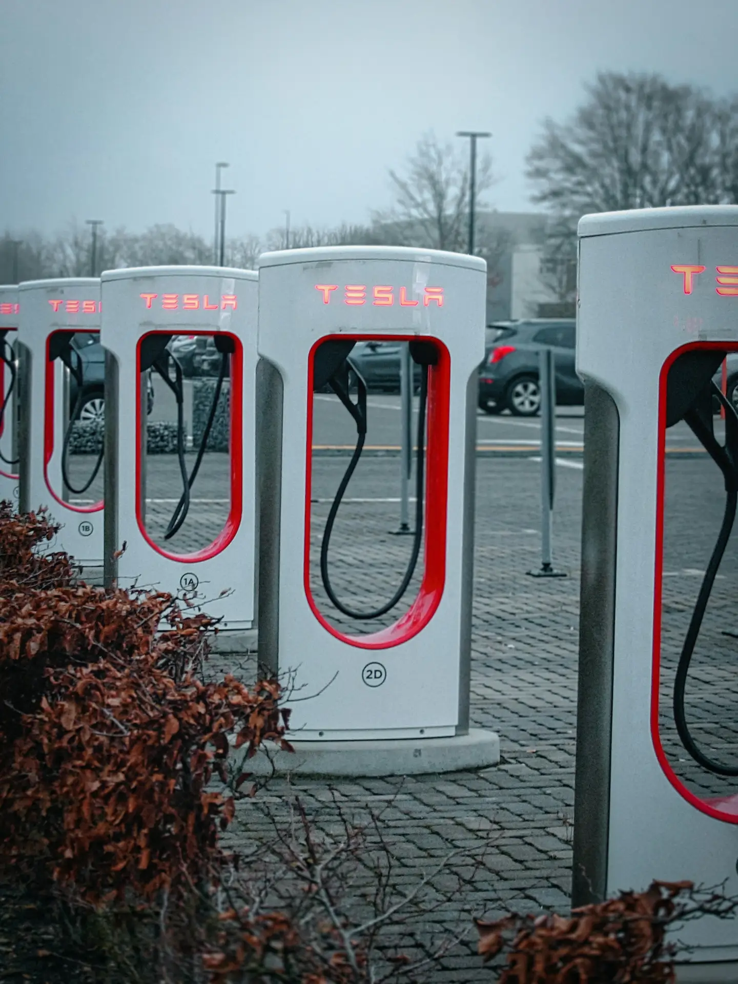 groupe de borne de recharge électrique tesla